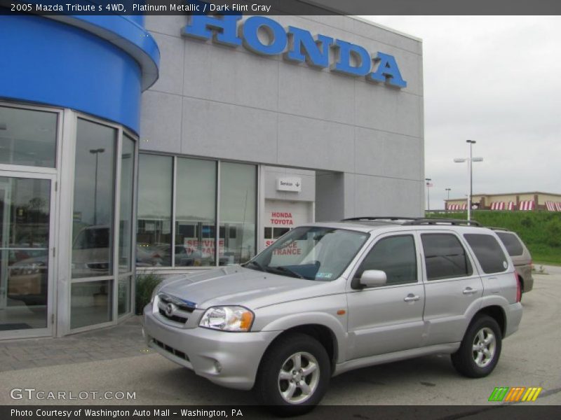 Platinum Metallic / Dark Flint Gray 2005 Mazda Tribute s 4WD