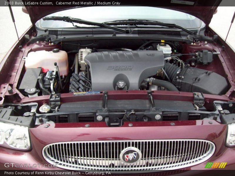 Cabernet Red Metallic / Medium Gray 2003 Buick LeSabre Custom