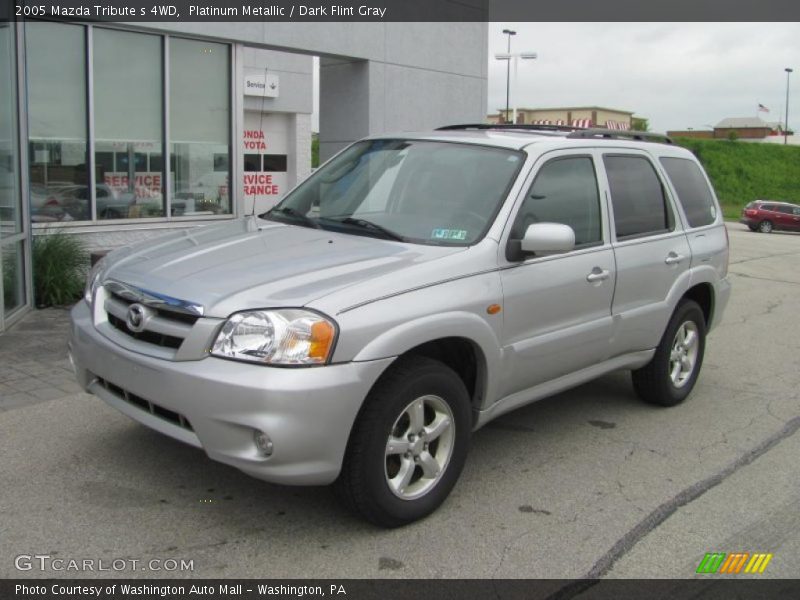 Platinum Metallic / Dark Flint Gray 2005 Mazda Tribute s 4WD