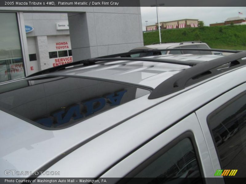 Platinum Metallic / Dark Flint Gray 2005 Mazda Tribute s 4WD