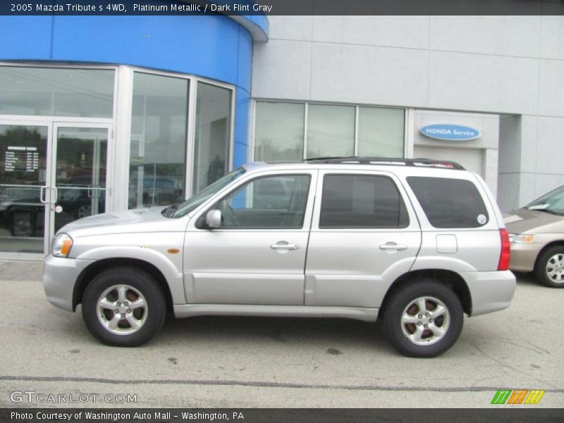 Platinum Metallic / Dark Flint Gray 2005 Mazda Tribute s 4WD