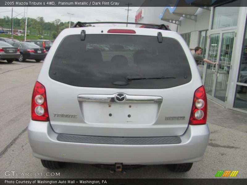 Platinum Metallic / Dark Flint Gray 2005 Mazda Tribute s 4WD