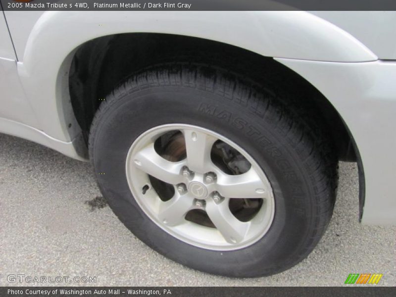 Platinum Metallic / Dark Flint Gray 2005 Mazda Tribute s 4WD