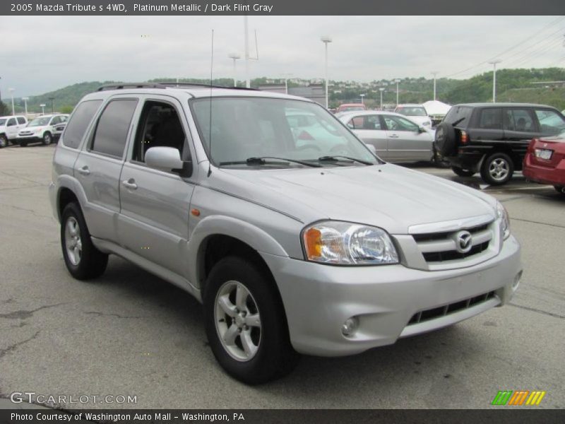 Platinum Metallic / Dark Flint Gray 2005 Mazda Tribute s 4WD