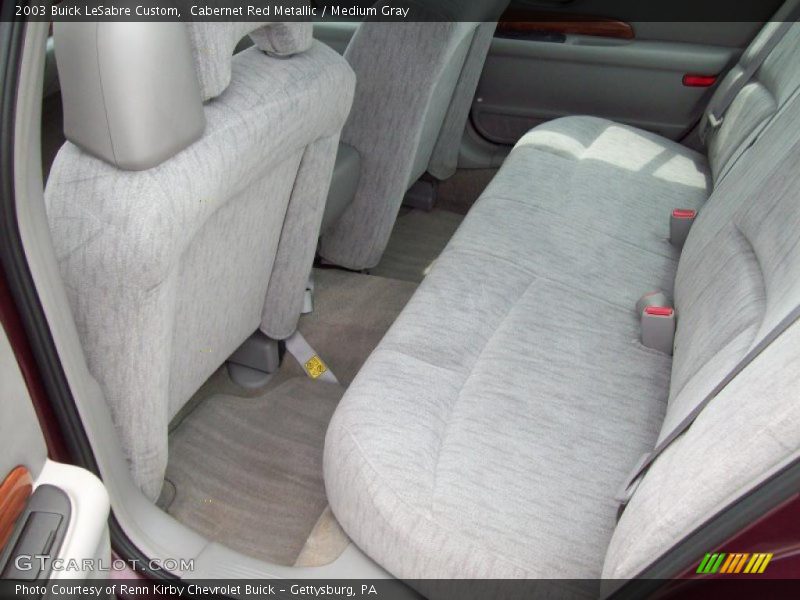Cabernet Red Metallic / Medium Gray 2003 Buick LeSabre Custom