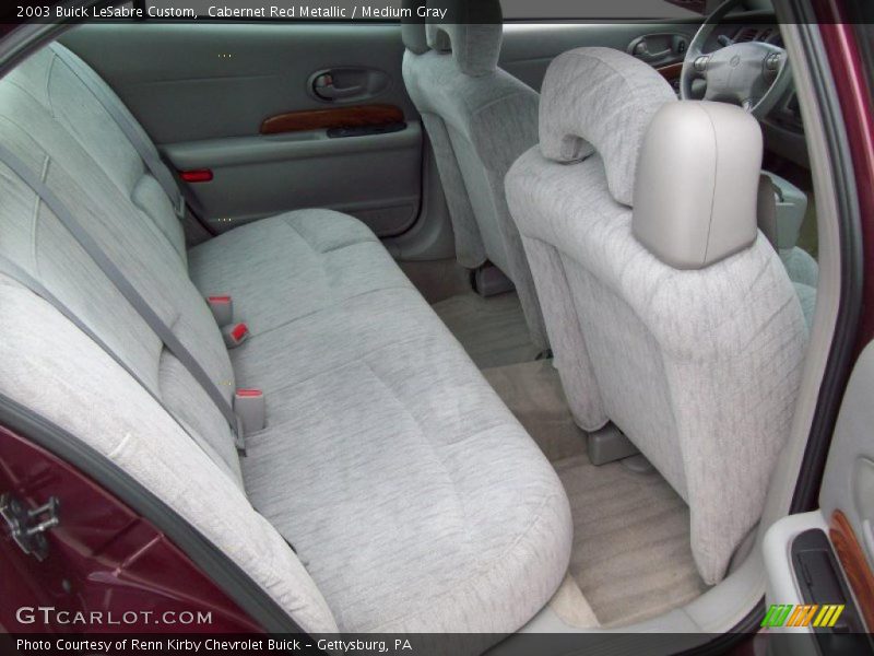 Cabernet Red Metallic / Medium Gray 2003 Buick LeSabre Custom