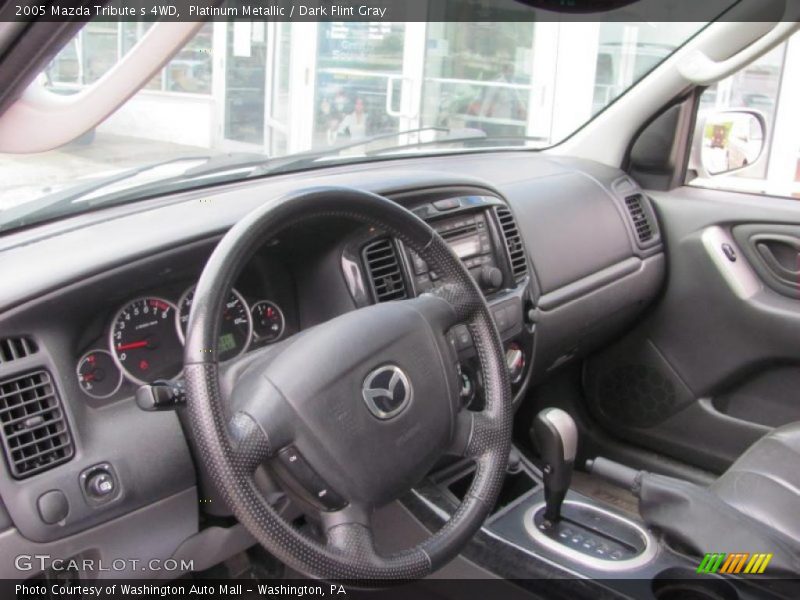 Platinum Metallic / Dark Flint Gray 2005 Mazda Tribute s 4WD