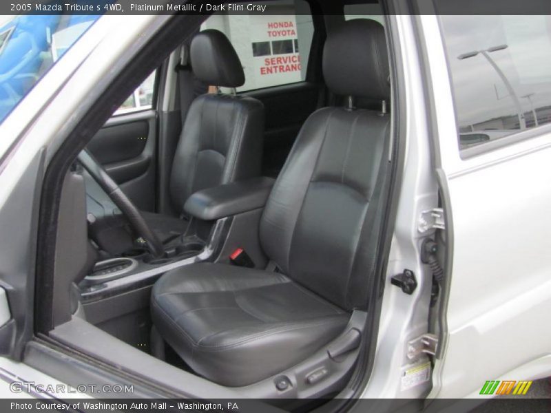 Platinum Metallic / Dark Flint Gray 2005 Mazda Tribute s 4WD