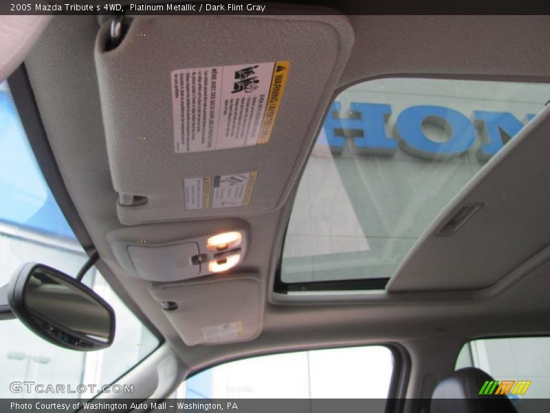 Platinum Metallic / Dark Flint Gray 2005 Mazda Tribute s 4WD