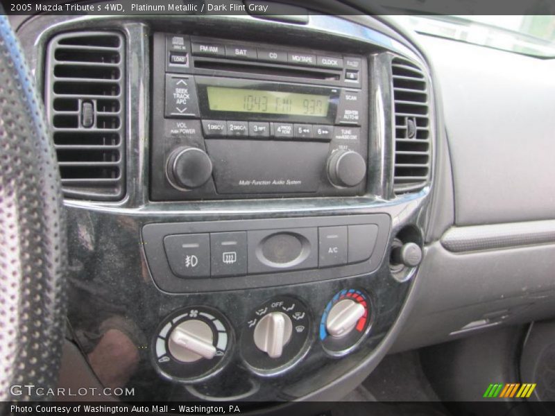 Platinum Metallic / Dark Flint Gray 2005 Mazda Tribute s 4WD