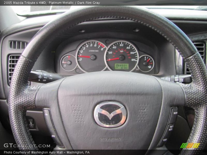Platinum Metallic / Dark Flint Gray 2005 Mazda Tribute s 4WD