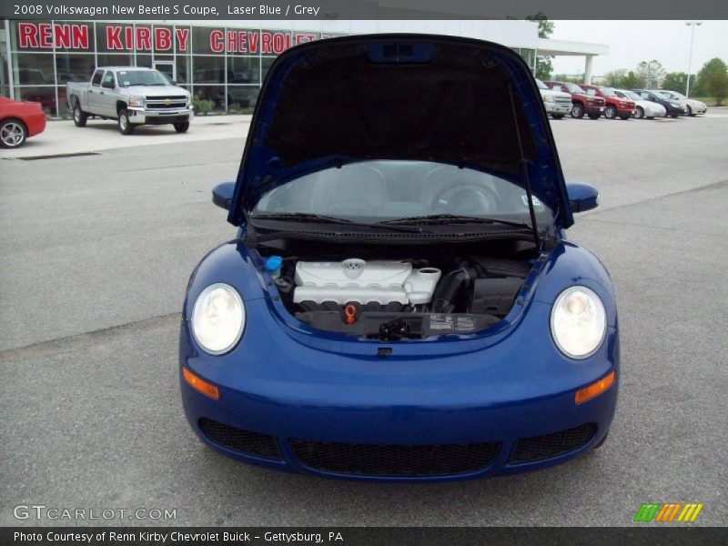 Laser Blue / Grey 2008 Volkswagen New Beetle S Coupe