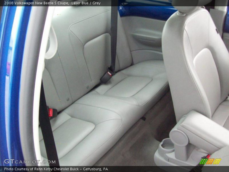 Laser Blue / Grey 2008 Volkswagen New Beetle S Coupe