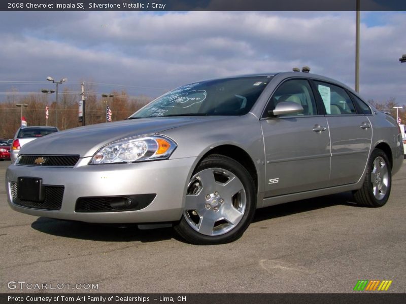 Silverstone Metallic / Gray 2008 Chevrolet Impala SS