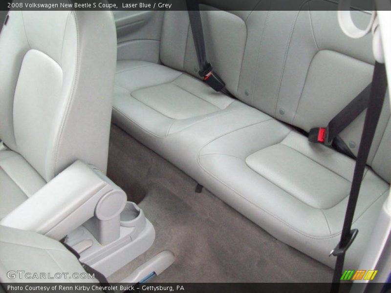 Laser Blue / Grey 2008 Volkswagen New Beetle S Coupe