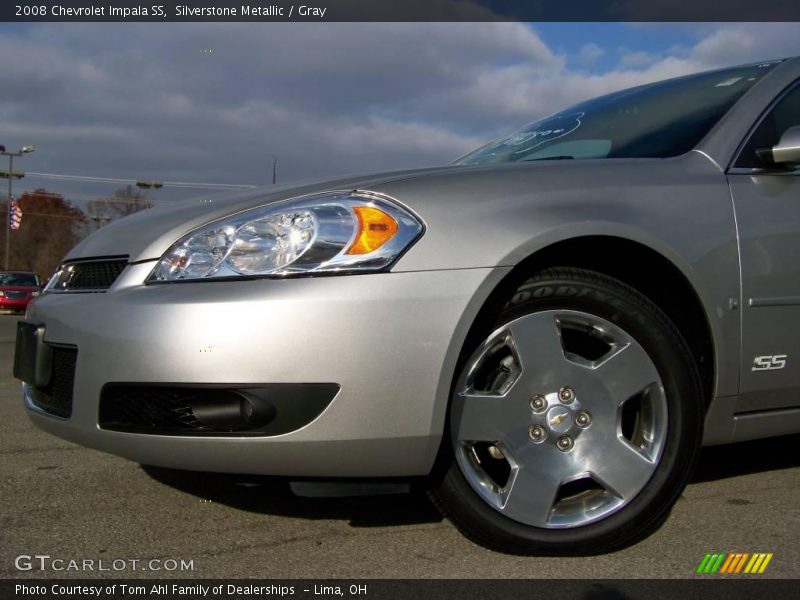 Silverstone Metallic / Gray 2008 Chevrolet Impala SS