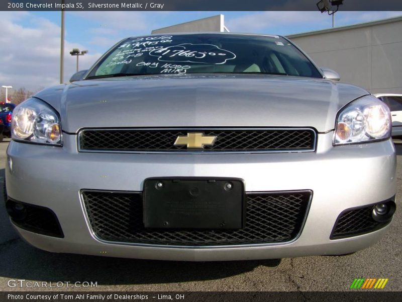 Silverstone Metallic / Gray 2008 Chevrolet Impala SS