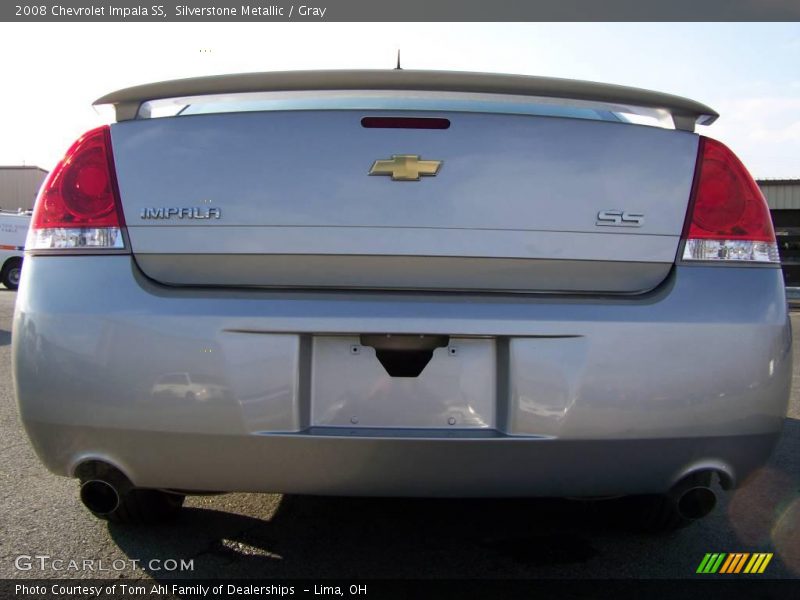 Silverstone Metallic / Gray 2008 Chevrolet Impala SS