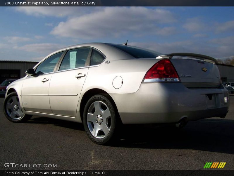 Silverstone Metallic / Gray 2008 Chevrolet Impala SS