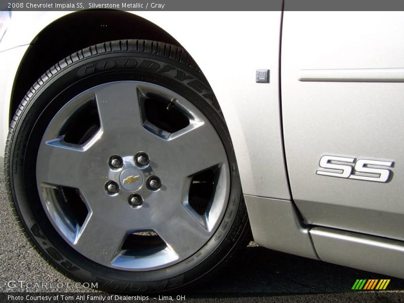 Silverstone Metallic / Gray 2008 Chevrolet Impala SS