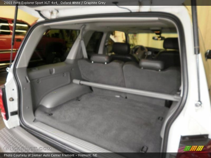 Oxford White / Graphite Grey 2003 Ford Explorer Sport XLT 4x4