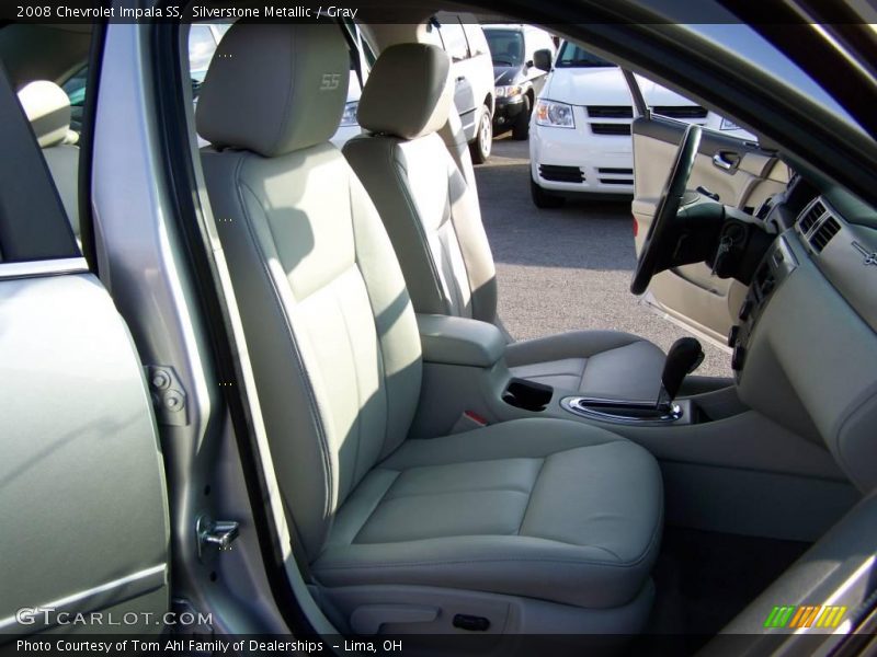 Silverstone Metallic / Gray 2008 Chevrolet Impala SS
