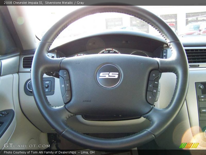 Silverstone Metallic / Gray 2008 Chevrolet Impala SS