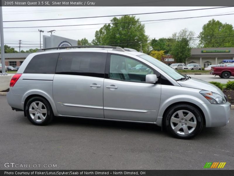 Silver Mist Metallic / Gray 2005 Nissan Quest 3.5 SE