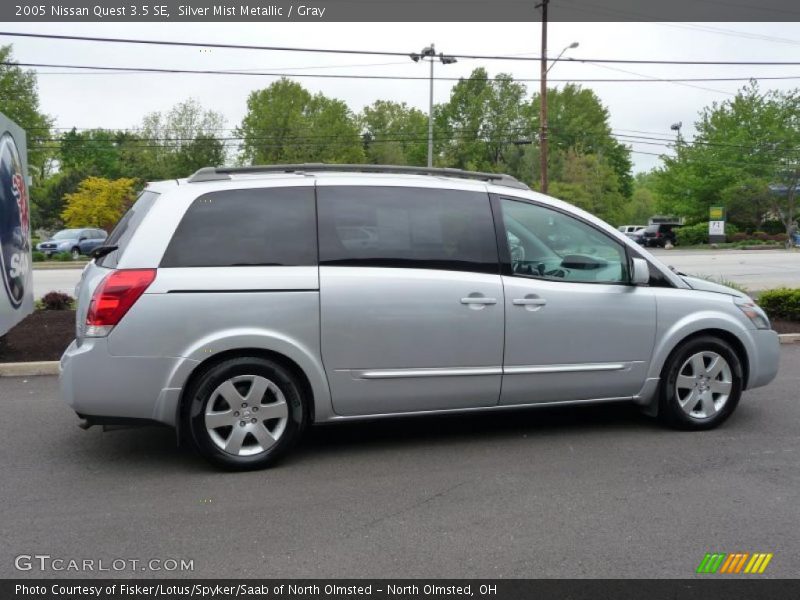 Silver Mist Metallic / Gray 2005 Nissan Quest 3.5 SE