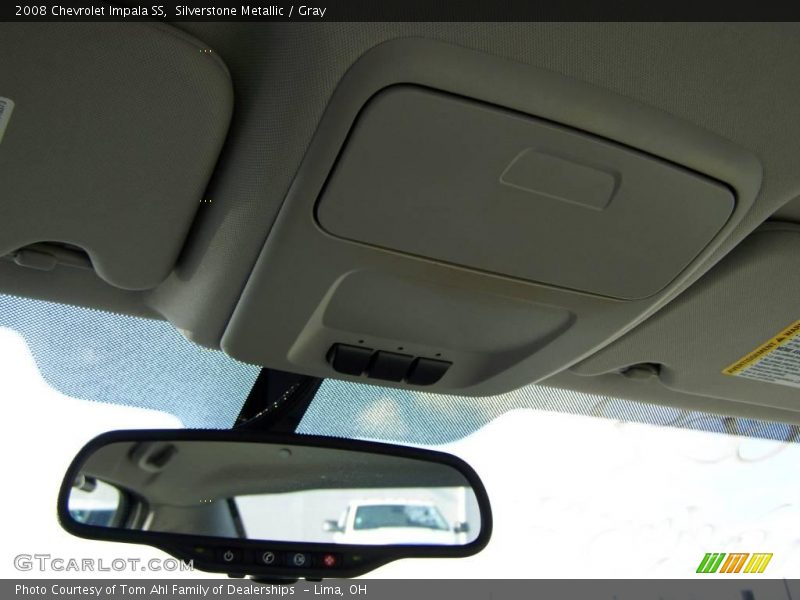 Silverstone Metallic / Gray 2008 Chevrolet Impala SS