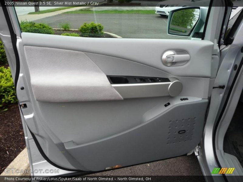 Silver Mist Metallic / Gray 2005 Nissan Quest 3.5 SE