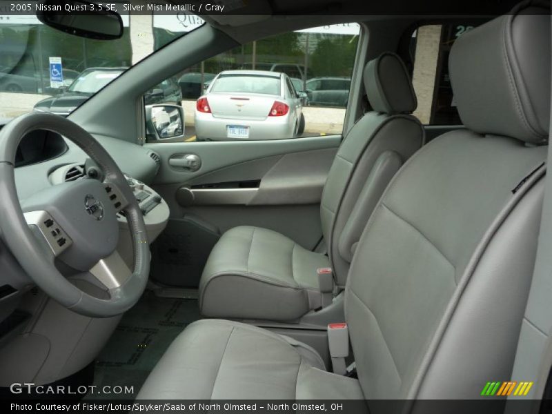 Silver Mist Metallic / Gray 2005 Nissan Quest 3.5 SE