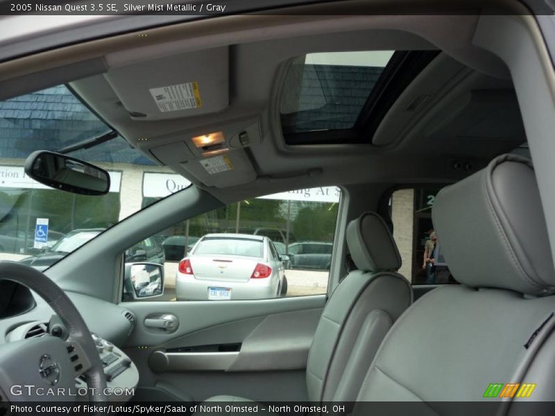Silver Mist Metallic / Gray 2005 Nissan Quest 3.5 SE