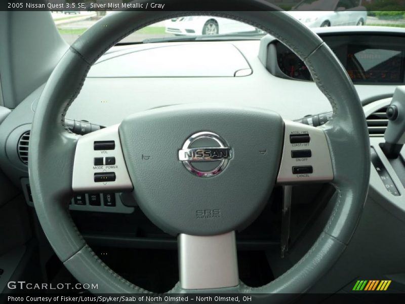 Silver Mist Metallic / Gray 2005 Nissan Quest 3.5 SE