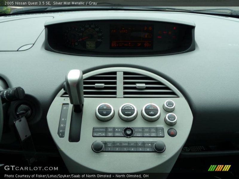 Silver Mist Metallic / Gray 2005 Nissan Quest 3.5 SE