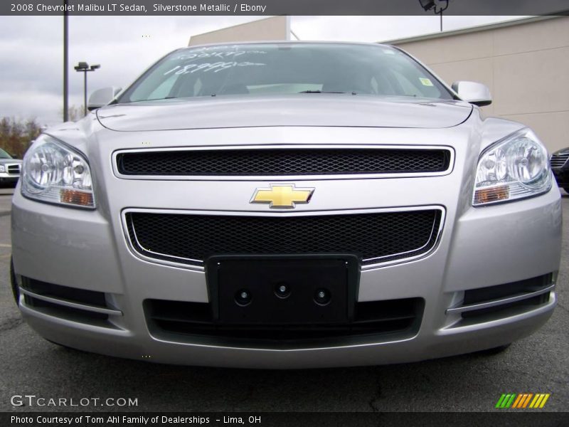 Silverstone Metallic / Ebony 2008 Chevrolet Malibu LT Sedan