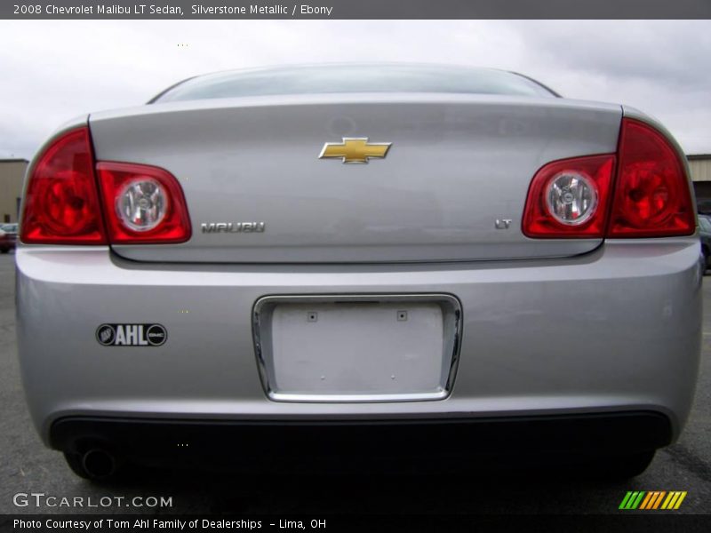 Silverstone Metallic / Ebony 2008 Chevrolet Malibu LT Sedan