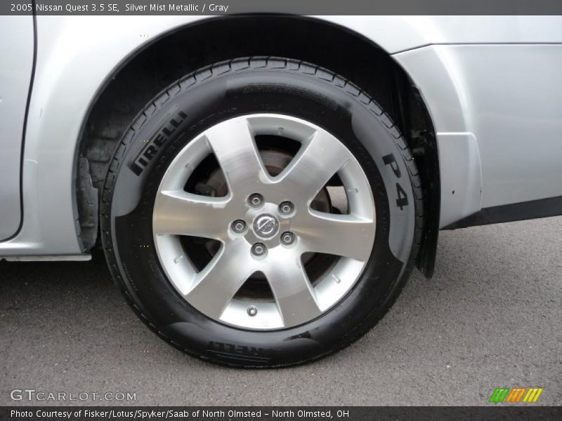 Silver Mist Metallic / Gray 2005 Nissan Quest 3.5 SE