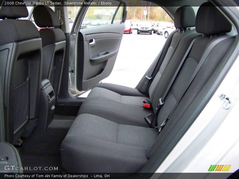 Silverstone Metallic / Ebony 2008 Chevrolet Malibu LT Sedan