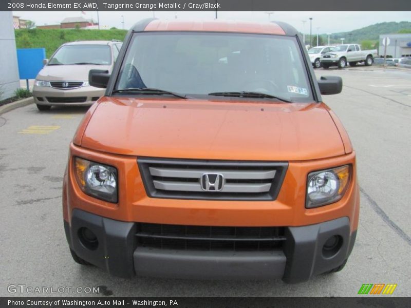 Tangerine Orange Metallic / Gray/Black 2008 Honda Element EX AWD