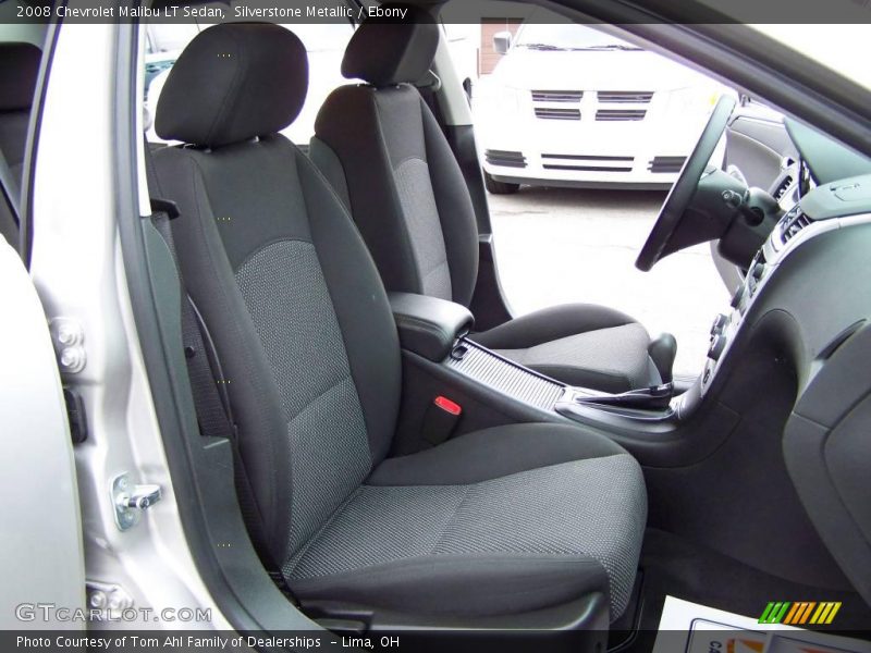 Silverstone Metallic / Ebony 2008 Chevrolet Malibu LT Sedan
