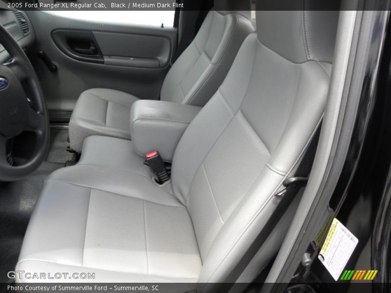 Black / Medium Dark Flint 2005 Ford Ranger XL Regular Cab