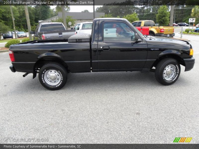 Black / Medium Dark Flint 2005 Ford Ranger XL Regular Cab