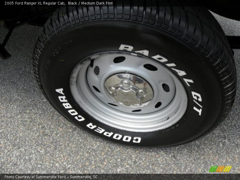 Black / Medium Dark Flint 2005 Ford Ranger XL Regular Cab