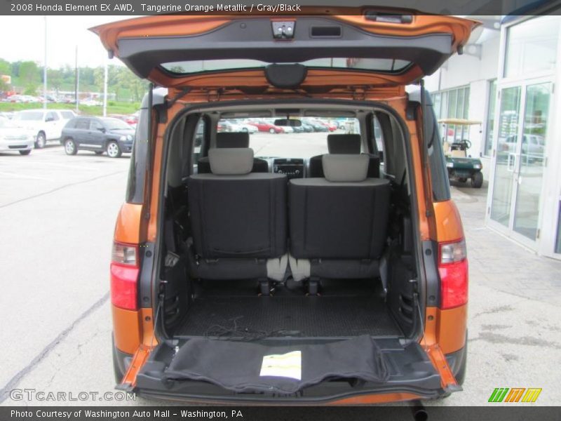 Tangerine Orange Metallic / Gray/Black 2008 Honda Element EX AWD