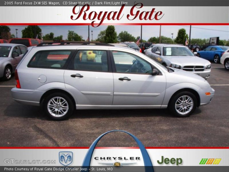 CD Silver Metallic / Dark Flint/Light Flint 2005 Ford Focus ZXW SES Wagon