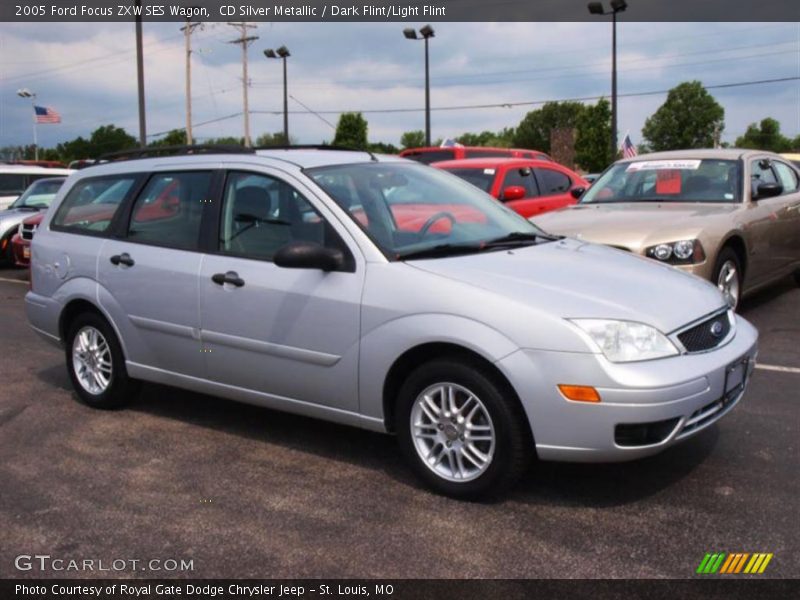 CD Silver Metallic / Dark Flint/Light Flint 2005 Ford Focus ZXW SES Wagon