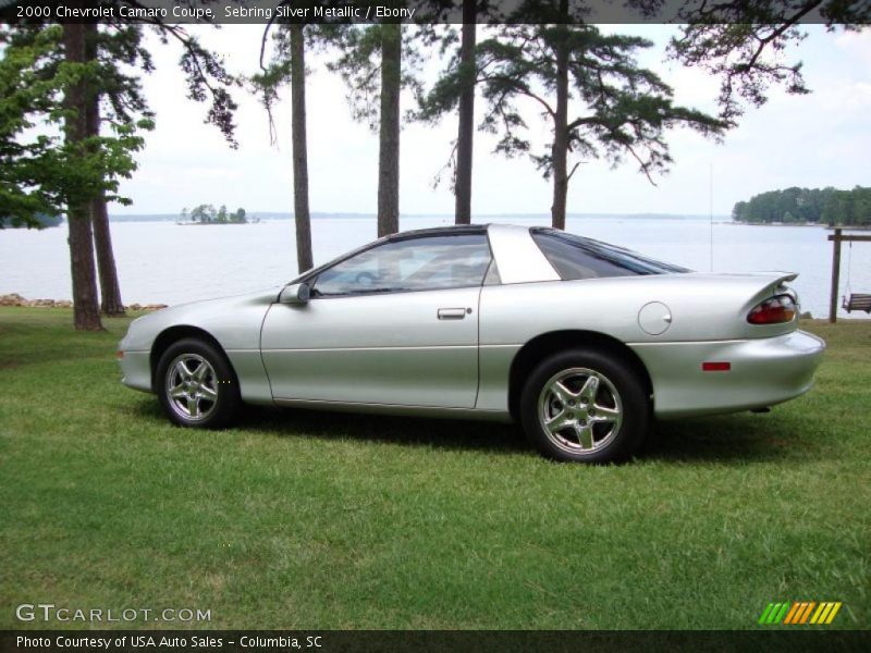 Sebring Silver Metallic / Ebony 2000 Chevrolet Camaro Coupe