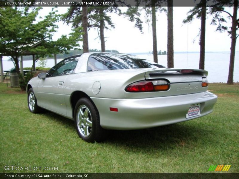 Sebring Silver Metallic / Ebony 2000 Chevrolet Camaro Coupe