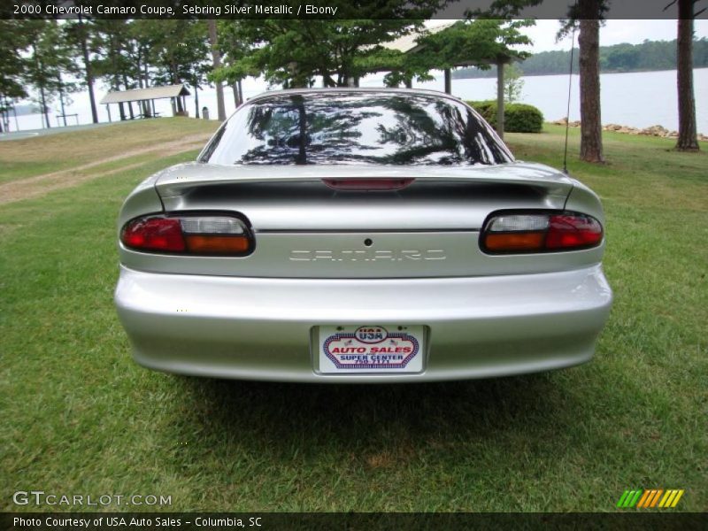 Sebring Silver Metallic / Ebony 2000 Chevrolet Camaro Coupe